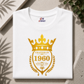 Crafted in 1960 Refined by Time Premium Cotton T-Shirt