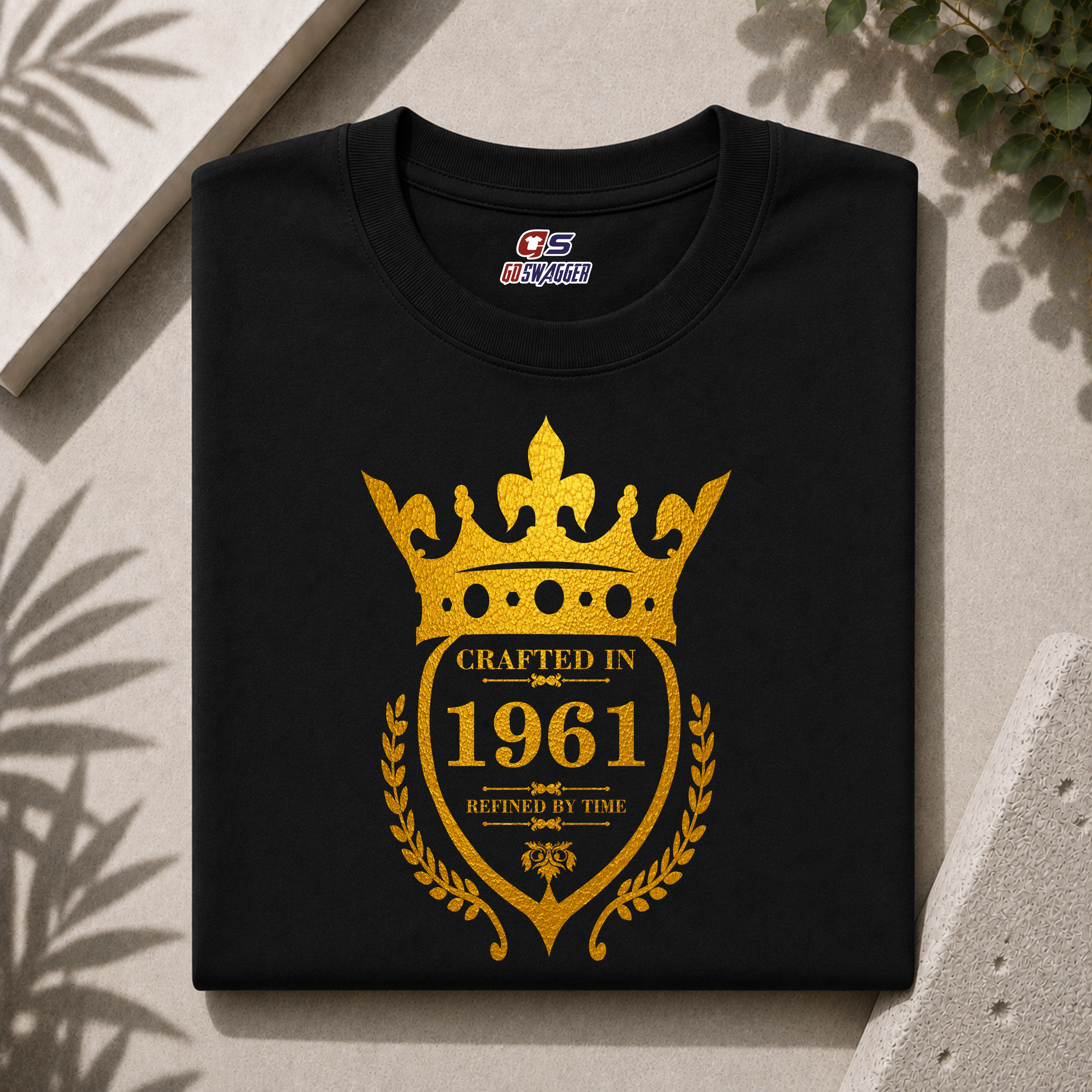 Crafted in 1961 Refined by Time Premium Cotton T-shirt