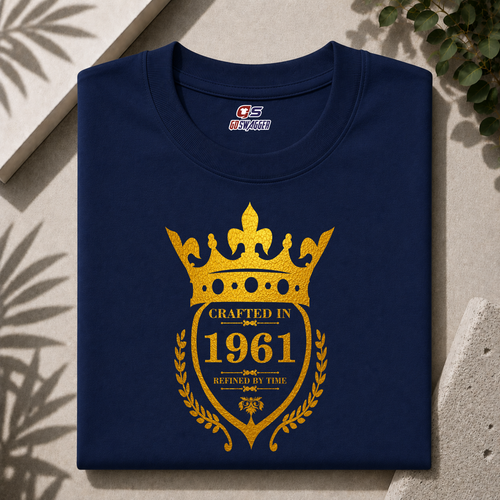 Crafted in 1961 Refined by Time Premium Cotton T-shirt