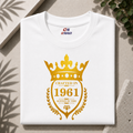 Crafted in 1961 Refined by Time Premium Cotton T-shirt