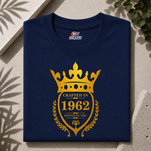 Crafted in 1962 Refined by Time Premium Cotton T-Shirt