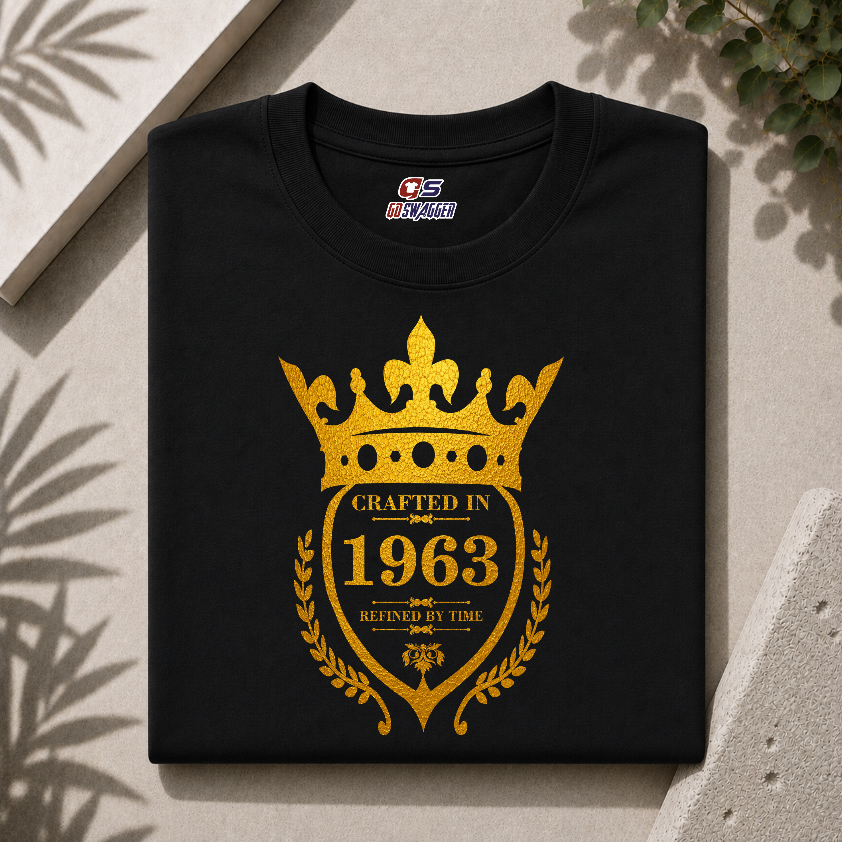 Crafted in 1963 Refined by Time Premium Cotton T-Shirt