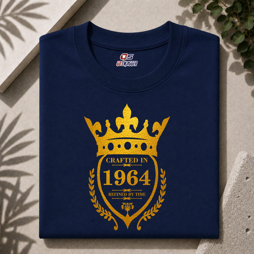 Crafted in 1964 Refined by Time Premium Cotton T-Shirt
