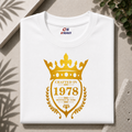 Crafted in 1978 Refined by Time Premium Cotton T-Shirt