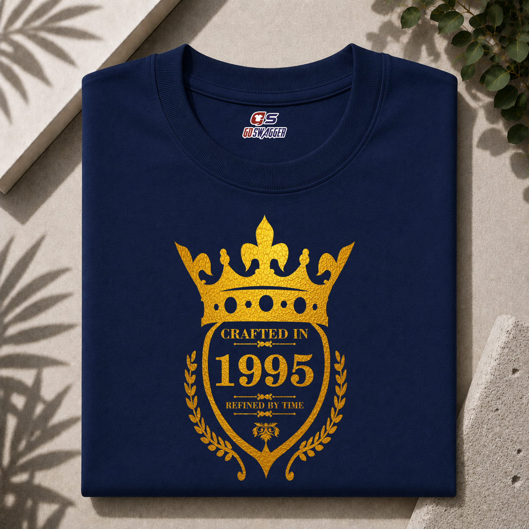 Crafted in 1995 Refined by Time Premium Cotton T-Shirt