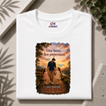 Customised One Hero Two Princesses| Father and 2 Daughters| Premium Cotton T-shirt