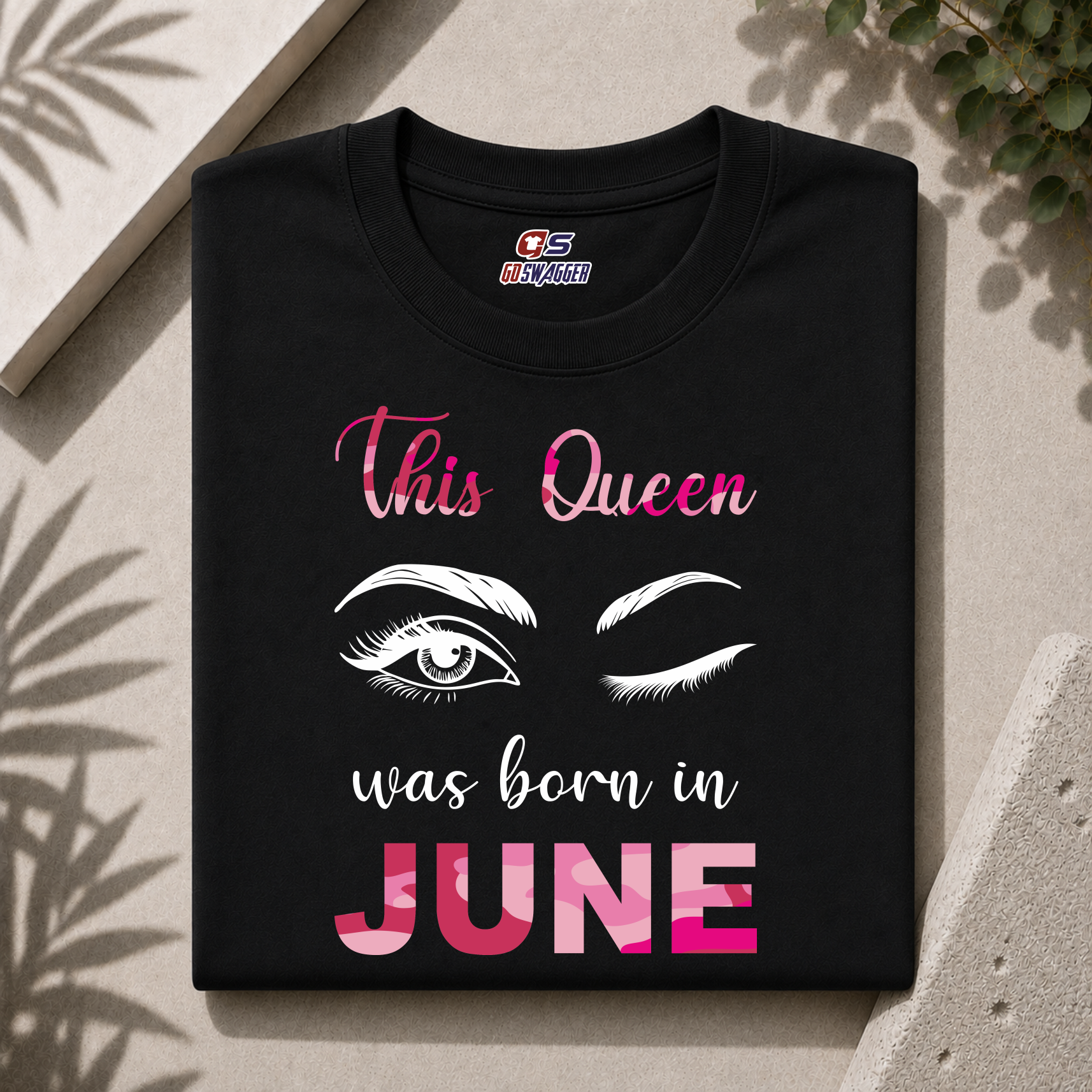 THIS QUEEN WAS BORN IN JUNE| PREMIUM COTTON TSHIRT