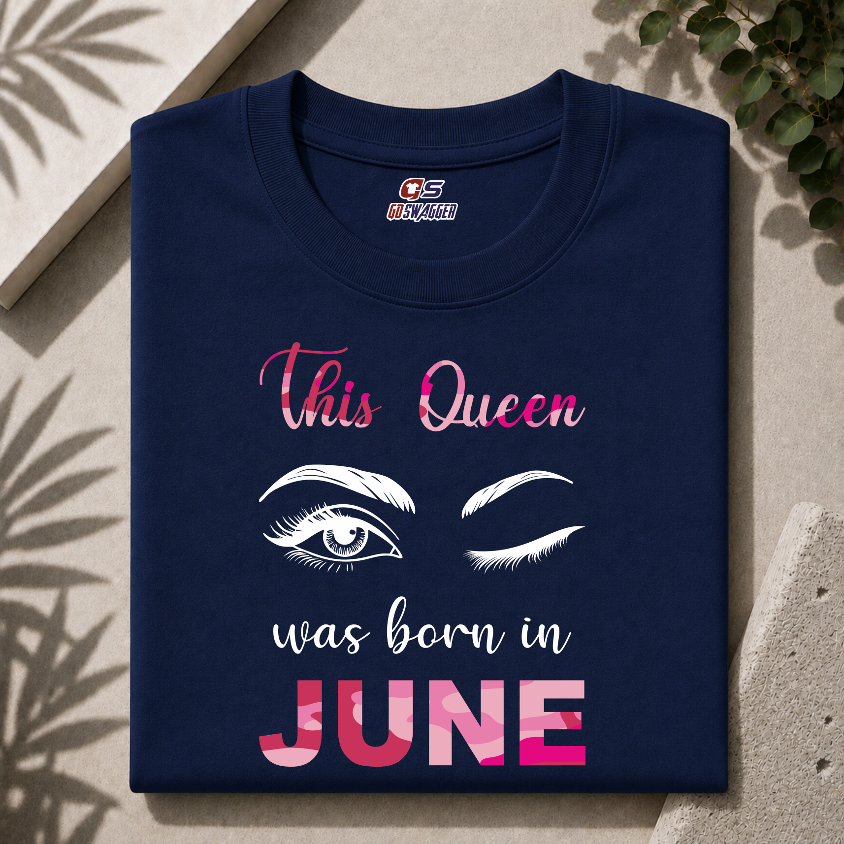 THIS QUEEN WAS BORN IN JUNE| PREMIUM COTTON TSHIRT