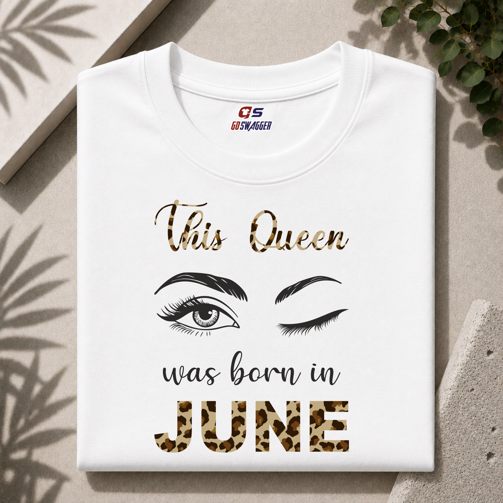 THIS QUEEN WAS BORN IN JUNE| PREMIUM COTTON TSHIRT